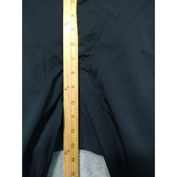 Nike Golf Pants Mens 33x35 Black Dri Fit Flat Front Straight Leg Performance - Picture 4 of 10